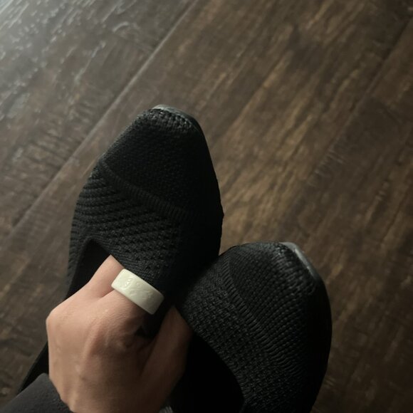 Vivaia Leah Pro Pointed-Toe Slingback Sandals Size 39 US 9 Black - Picture 8 of 9